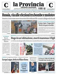 la Provincia Di Civitavecchia Edizione Nazionale - 16 Marzo 2024