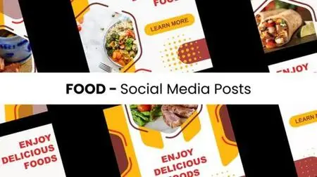 Food - Social Media Posts 43219927