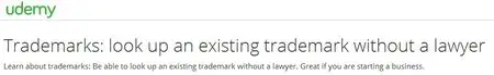 Trademarks: look up an existing trademark without a lawyer