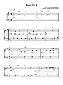 Panic cord - Gabrielle Aplin (Easy Piano)