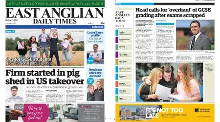 East Anglian Daily Times – August 13, 2021