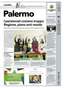 la Repubblica Palermo - 9 Febbraio 2019
