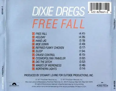 Dixie Dregs - Free Fall (1977) {Capricorn Records}