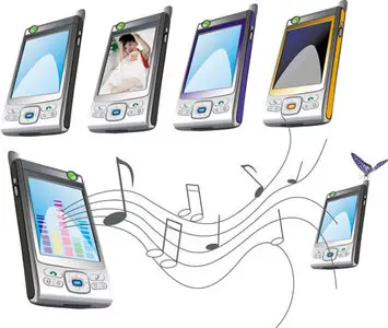 Mobile Phone in Vector