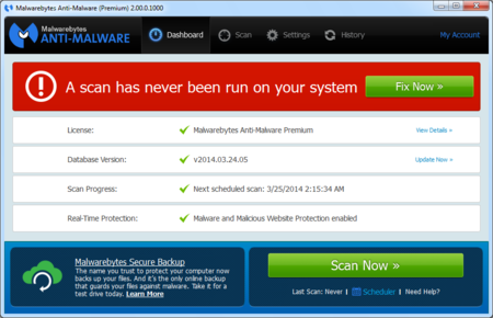Malwarebytes Anti-Malware Premium 2.0.3.1025 Multilanguage Portable
