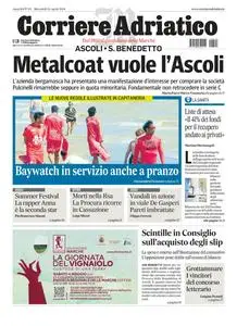 Corriere Adriatico Ascoli - 24 Aprile 2024