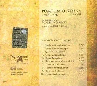 Sergio Lella, Palazzo Incantato - Pomponio Nenna: Responsoria (2009)