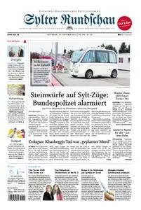 Sylter Rundschau - 24. Oktober 2018