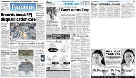 Philippine Daily Inquirer – January 20, 2004