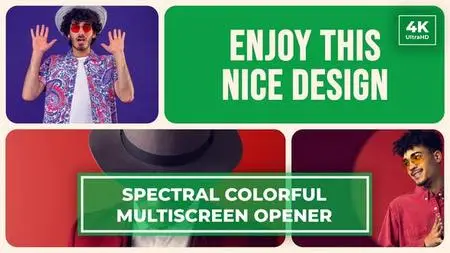 Multiscreen Slideshow | Split Screen Opener | Minimalistic 49661286