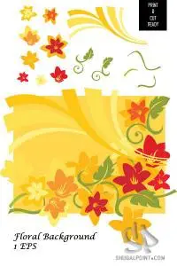 Vector - Floral Background