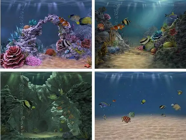 3D Sea Aquarium Screensaver