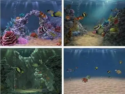 3D Sea Aquarium Screensaver