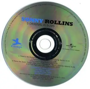 Sonny Rollins - 5 Original Albums with full original artwork (2016) {5CD Set Prestige - originally released 1956}