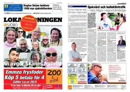 Lokaltidningen Sjöbo – 12 maj 2018