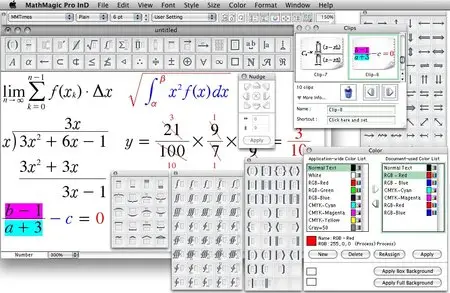 MathMagic Pro Edition For Adobe InDesign 9.14 build 15 Mac OS X