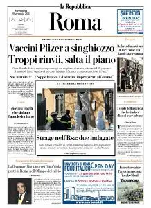 la Repubblica Roma - 20 Gennaio 2021