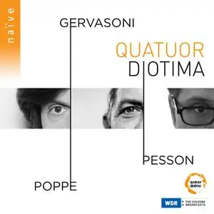 Quatuor Diotima - Gervasoni, Pesson, Poppe (2021) [Official Digital Download 24/48]