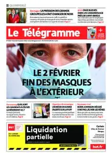 Le Télégramme Quimperlé – 21 janvier 2022