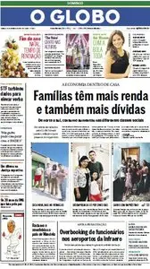 Jornal O Globo - 15 de dezembro de 2013 - Domingo