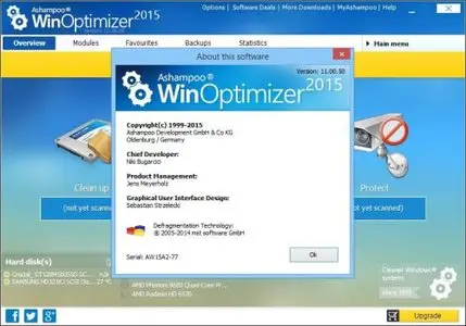 Ashampoo WinOptimizer 2015 11.00.50 Multilingual