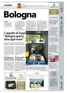 la Repubblica Bologna - 5 Ottobre 2018