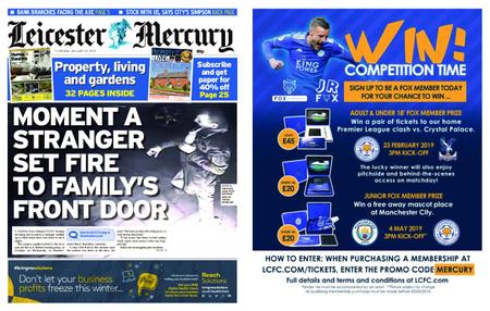 Leicester Mercury – January 24, 2019