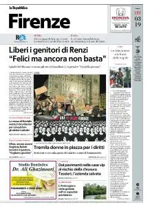 la Repubblica Firenze - 9 Marzo 2019