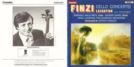 Gerald Finzi: Cello Concerto, Kenneth Leighton: Suite "Veris Gratia" (1986)