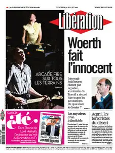 Libé - Vendredi 30 juillet 2010