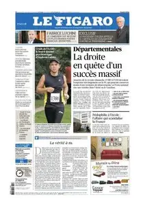 Le Figaro du Samedi 28 Mars 2015