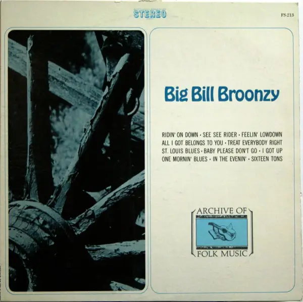 Big Bill Broonzy – S/T (Treat Me Right) (1967) 24-bit 96kHZ vinyl rip and redbook