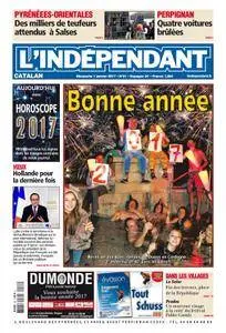 L'Indépendant du Dimanche 1 Janvier 2017