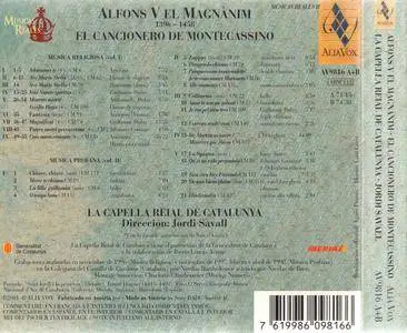 Jordi Savall - Alfons V El Magnanim (1396- 1458) - El Cancionero De Montecassino (2001) {2CD, Alia Vox AV9816 A+B}