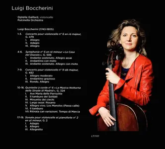 Ophélie Gaillard, Pulcinella Orchestra - Luigi Boccherini (2018)