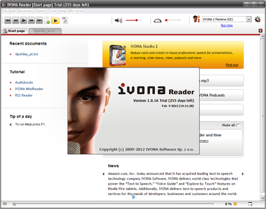 IVONA Reader with IVONA TTS Voices 2 Collection
