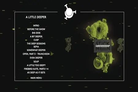 Stick Men - Deep (2013) [CD + DVD9 A/V NTSC] {Deluxe Book Special Edition}