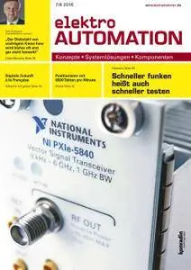 Elektro Automation - Nr.7-8 2016