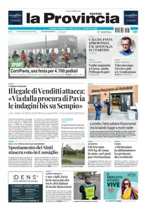 La Provincia Pavese - 13 Ottobre 2025