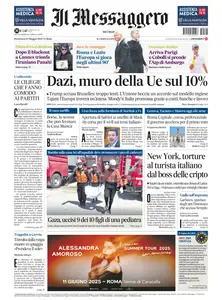 Il Messaggero Metropolitana - 25 Maggio 2025