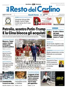 Il Resto del Carlino Ascoli Fermo - 24 Ottobre 2025