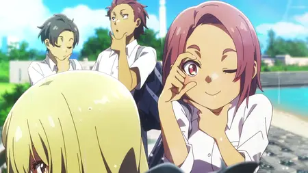 okitsura fell in love with an okinawan girl but i just wish i know what shes saying s01e08