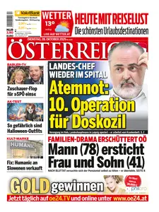 OESTERREICH - 28 October 2025