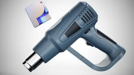 Surface Modeling In Plasticity: High Quality Heat Gun