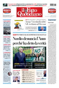 Il Fatto Quotidiano - 22 Gennaio 2026