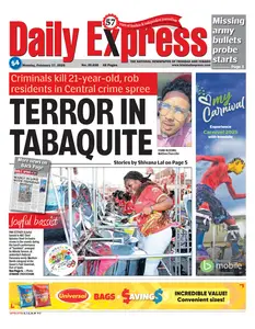 Trinidad & Tobago Daily Express - 17 February 2025