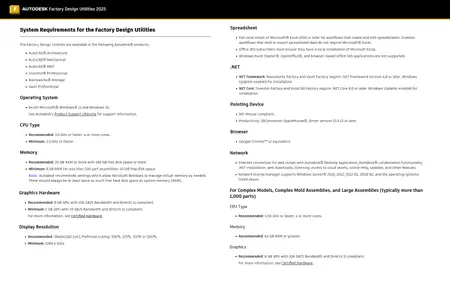 Autodesk Factory Design Utilities 2025.1.1