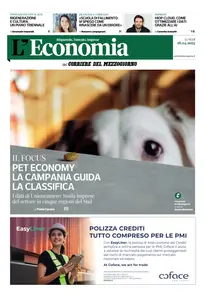 Corriere del Mezzogiorno Campania L'Economia - 28 Aprile 2025