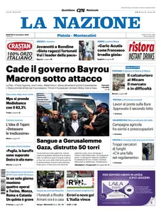 La Nazione Pistoia Montecatini - 9 Settembre 2025