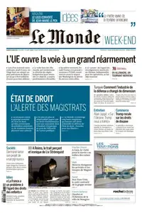 Le Monde du Samedi 8 Mars 2025